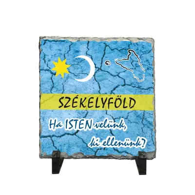 Szekelyfold, piatra ardezie personalizata, cu mesaj model, pa063